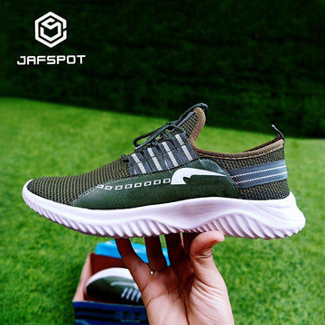 Breathable Mesh Sneakers-Green