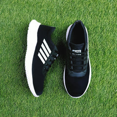 Breathable Mesh Sneakers-Black