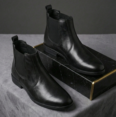 Leather Italian Chelsea Boot