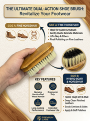 Jafspot Premium Shoe Brush