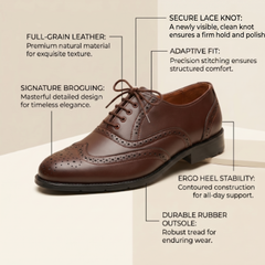 Jafspot Windsor Brogue Formals